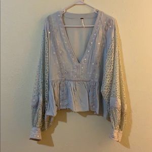 Lace cute top